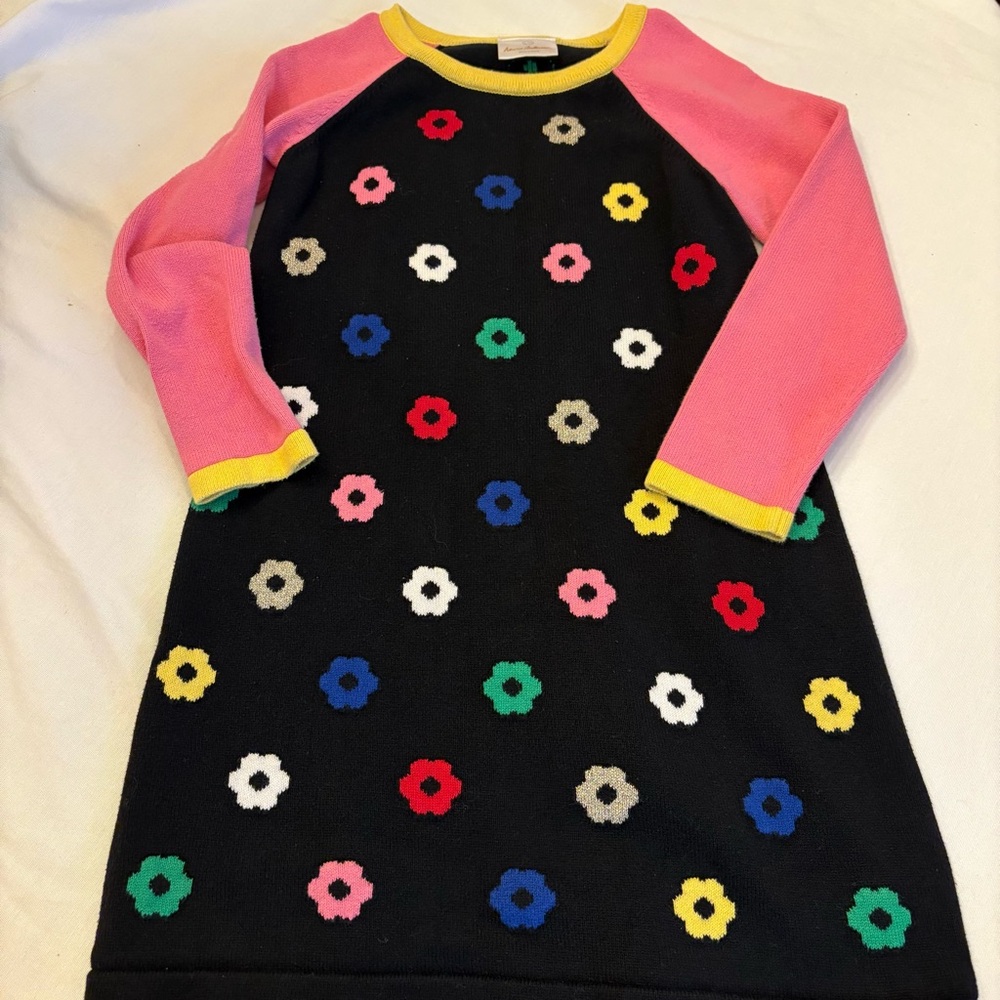 Hanna Andersson Black and Yellow Knit Sweater